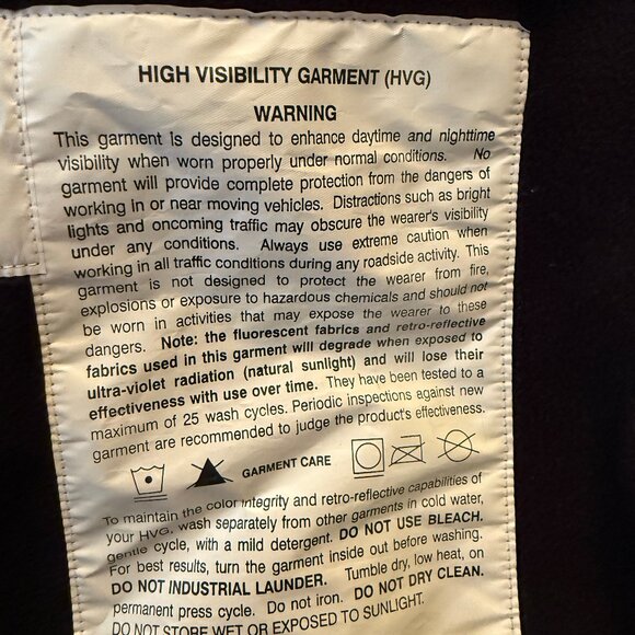 High Vis Snap N Wear 626T ANSI Class III Compliant System (Inner Jacket) - Picture 6 of 7